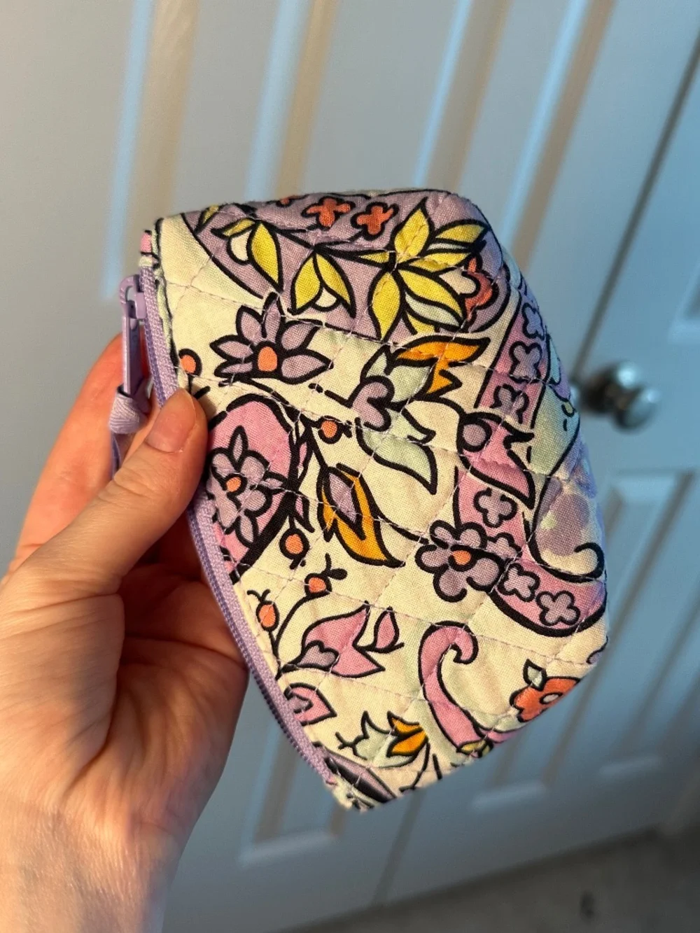 Vera Bradley Quilted Pouch (Maddalena Paisley)